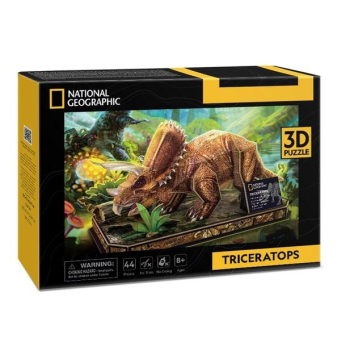 Puzzle 3D National Geographic Triceratops